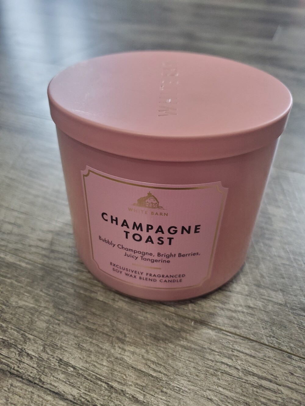 Bath And Body Works Champagne Toast 3 Wick Candle